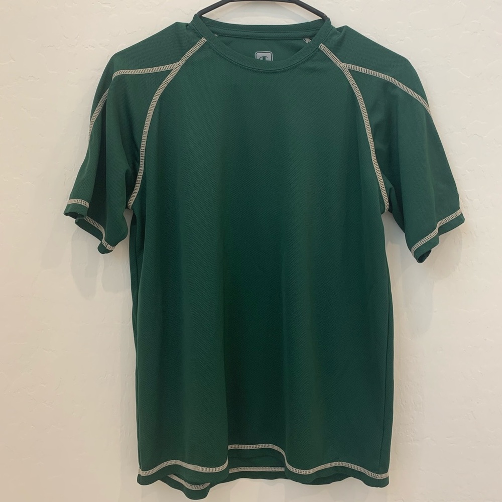 Champion double dry green tshirt